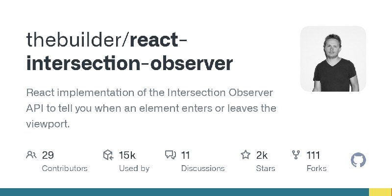react-intersection-observer/useInView.tsx at master · thebuilder/react-intersection-observer