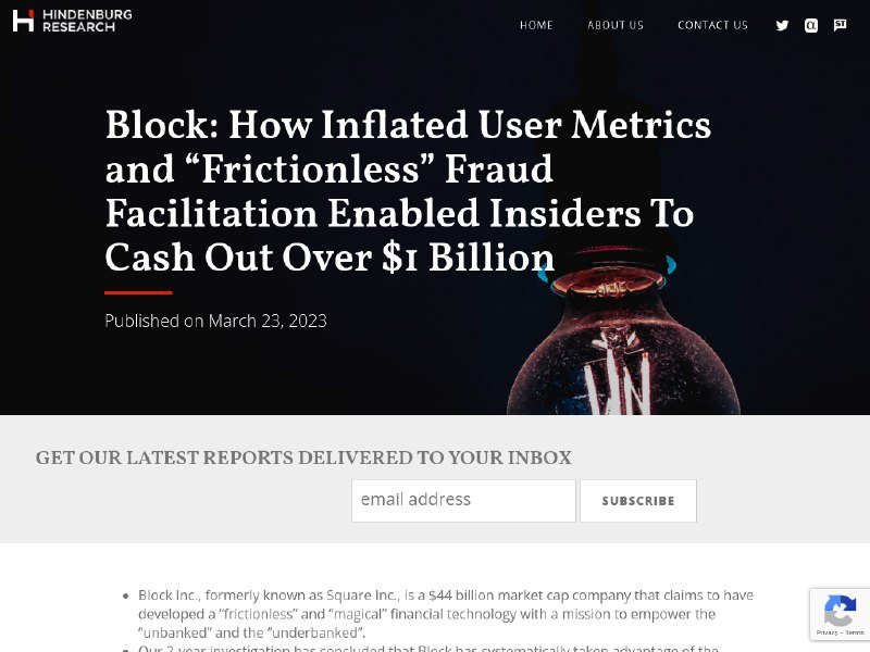 Block: How Inflated User Metrics and “Frictionless” Fraud Facilitatio…