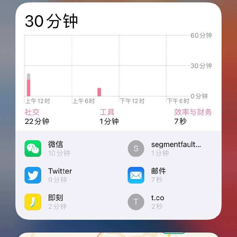 ios这个时间统计 关于safari内的还是有点蠢的