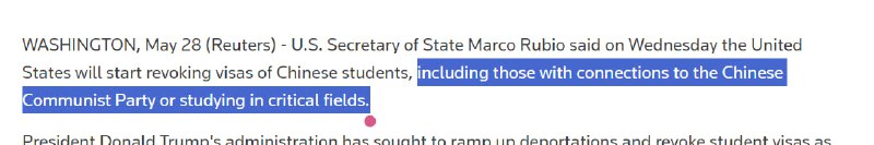 其实美国人还是缺乏想象力，为什么要吊销这些人的学生签证呢？如果愿意提供情报，直接发护照就好了呀，红四代红五代的心态其实比起二代三代发生了非常多的变化，叛逆而渴望出逃的既得利益者