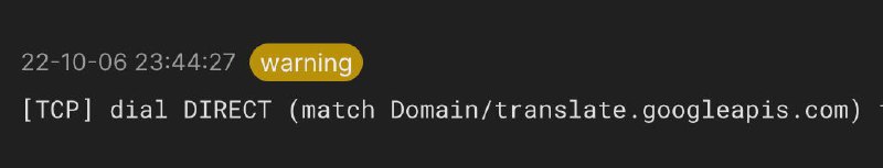 md，我就说我的Google翻译，Google中国说关闭了之后，为什么这几天是挂的，谁给我加了个direct规则？
