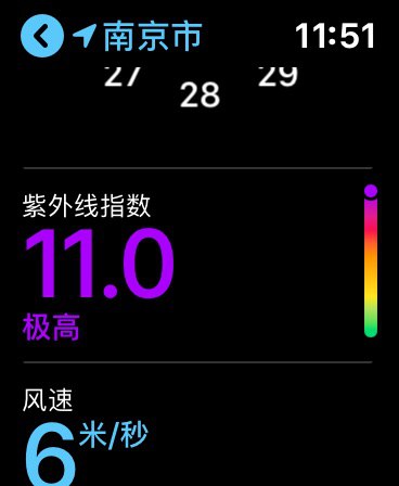 虽然阴天 但是这个紫外线