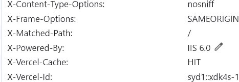 竟然和我祖传的攻击缓解手段，有异曲同工之妙哈哈哈哈，我的绝大部分项目配置模板，都是返回iis6的服务器指纹，（来纪念那些阳光灿烂的日子