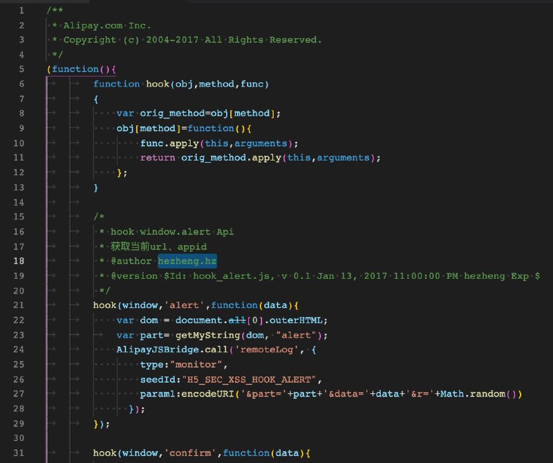 日支付宝的时候，无意中发现了这个 